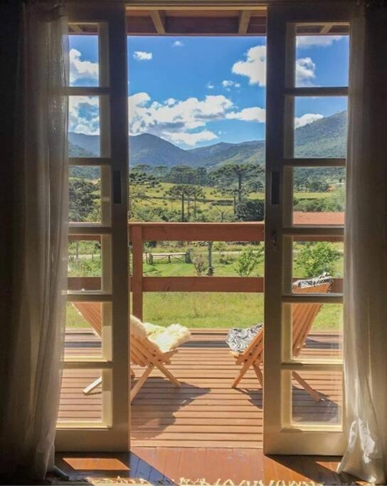 Cabana Estrela Do Ceu Urubici Mundo Novo  المظهر الخارجي الصورة